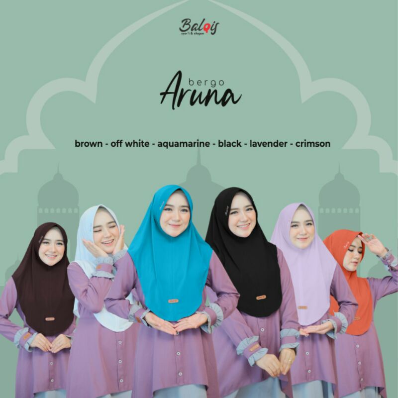 Ovale Jersey /Aruna by BALQIS HIJAB