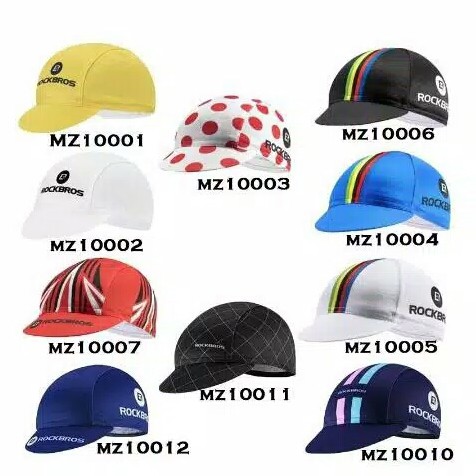Topi ROCKBROS MZ Sepeda Cycling Caps MTB Roadbike Original