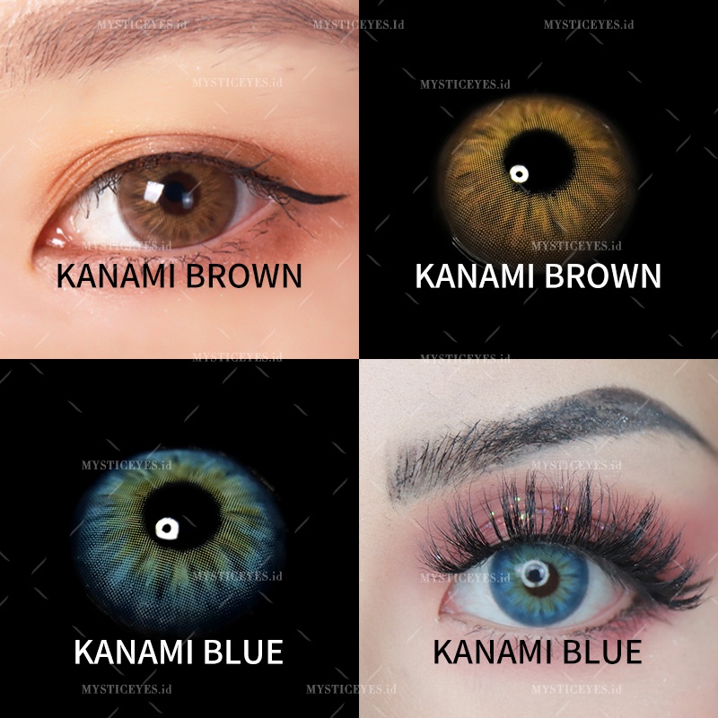 [✅COD] MYSTICEYES SOFTLENS KANAMI SERI NORMAL 14.5MM