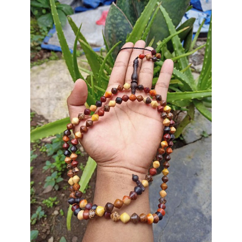 Tasbih Kombinasi Kayu Bertuah