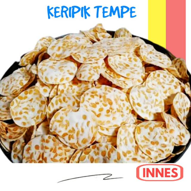 

500Gr Keripik Tempe Oven Bulet By Innes / Kripik Tempeh Bulat Asli