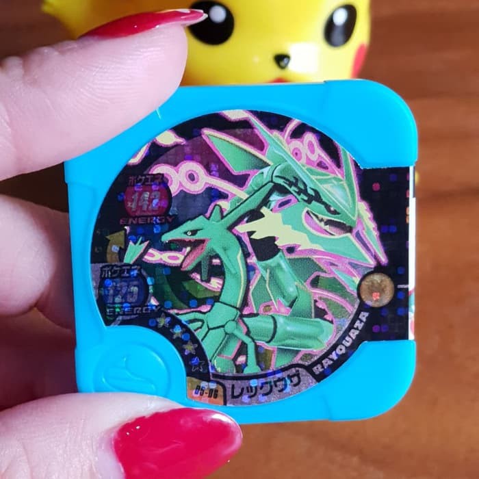 Kartu Remi - Kartu Aikatsu - Kartu Animal Kaiser Pokemon Tretta Mega Rayquaza Hyper Class Produk