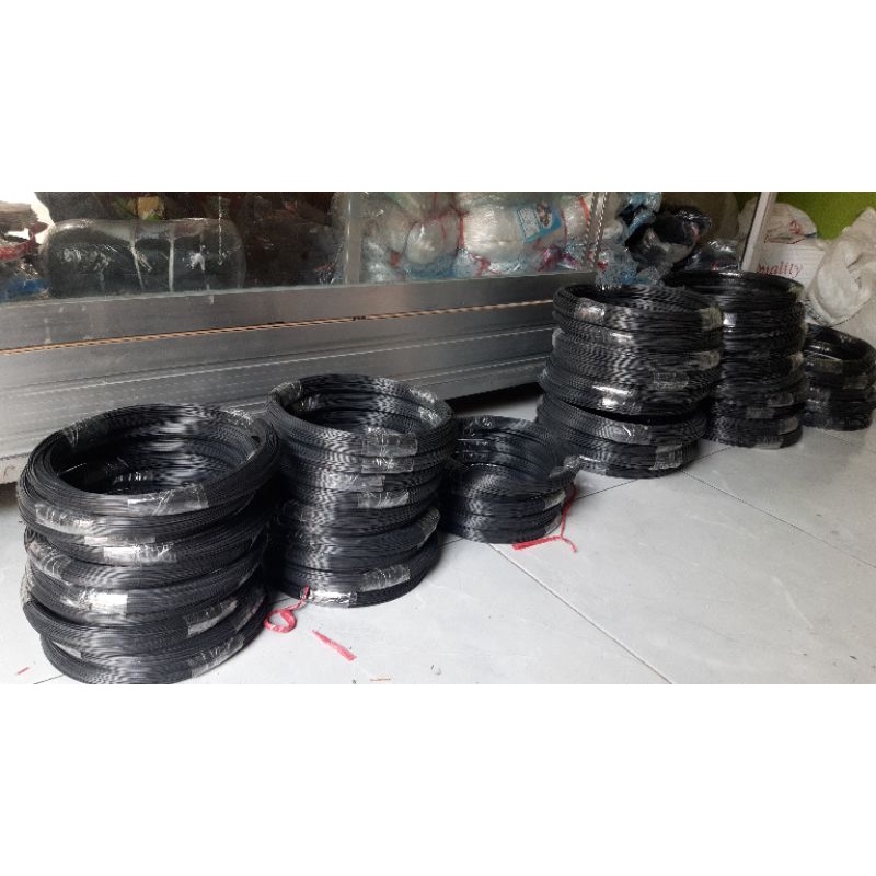 Ruji Fiber Hitam 1.5mm 100meter