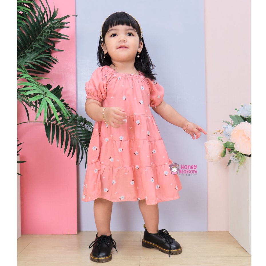 HoneyBlossom - Daster Bayi Emily Series / Daster Bayi Perempuan 1 tahun