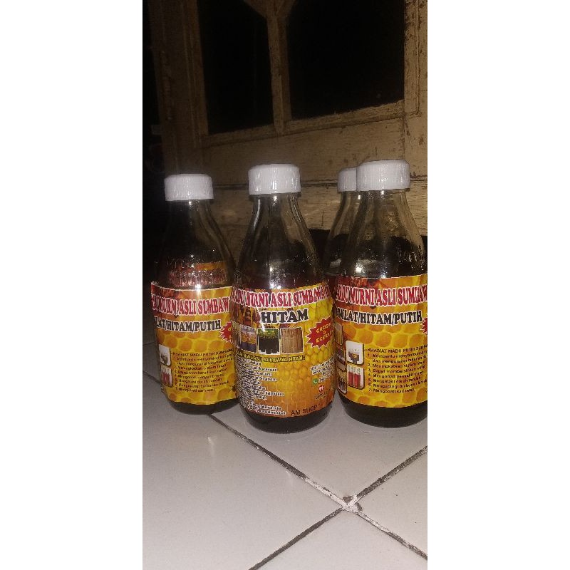 

madu hitam 250ml asli Sumbawa