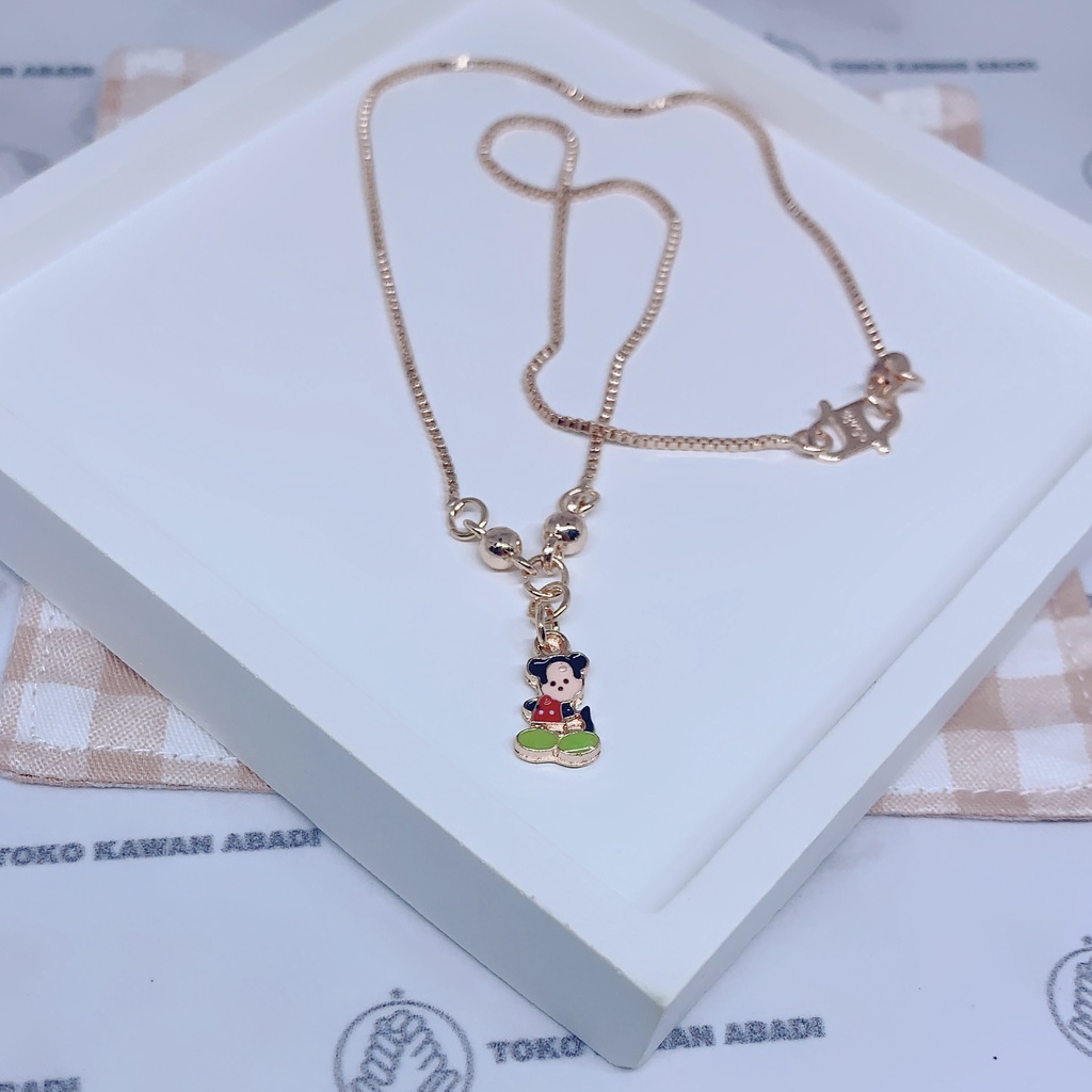 Kalung Anak Perempuan Xuping Gold Liontin Hello *09