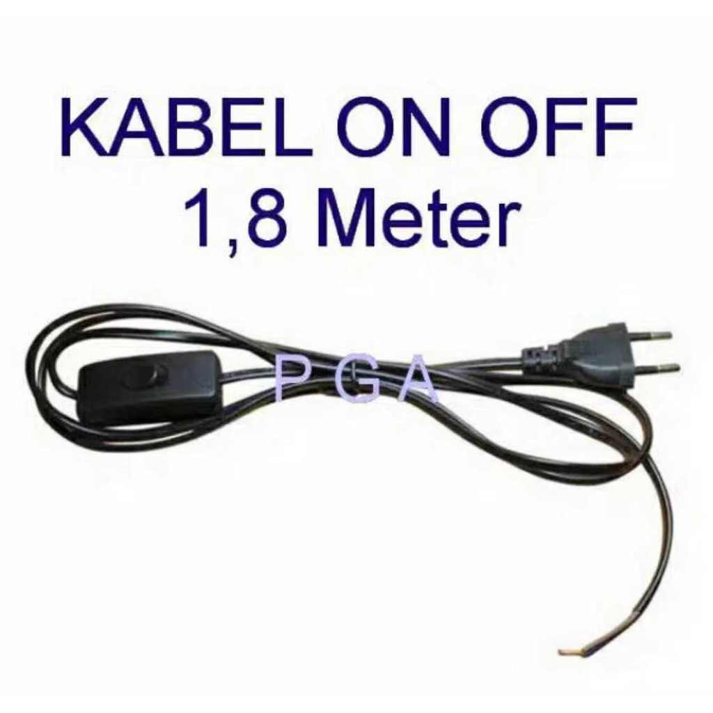 Kabel Sambungan BUNTUNG SAKLAR KE Lampu TL Saklar On Off