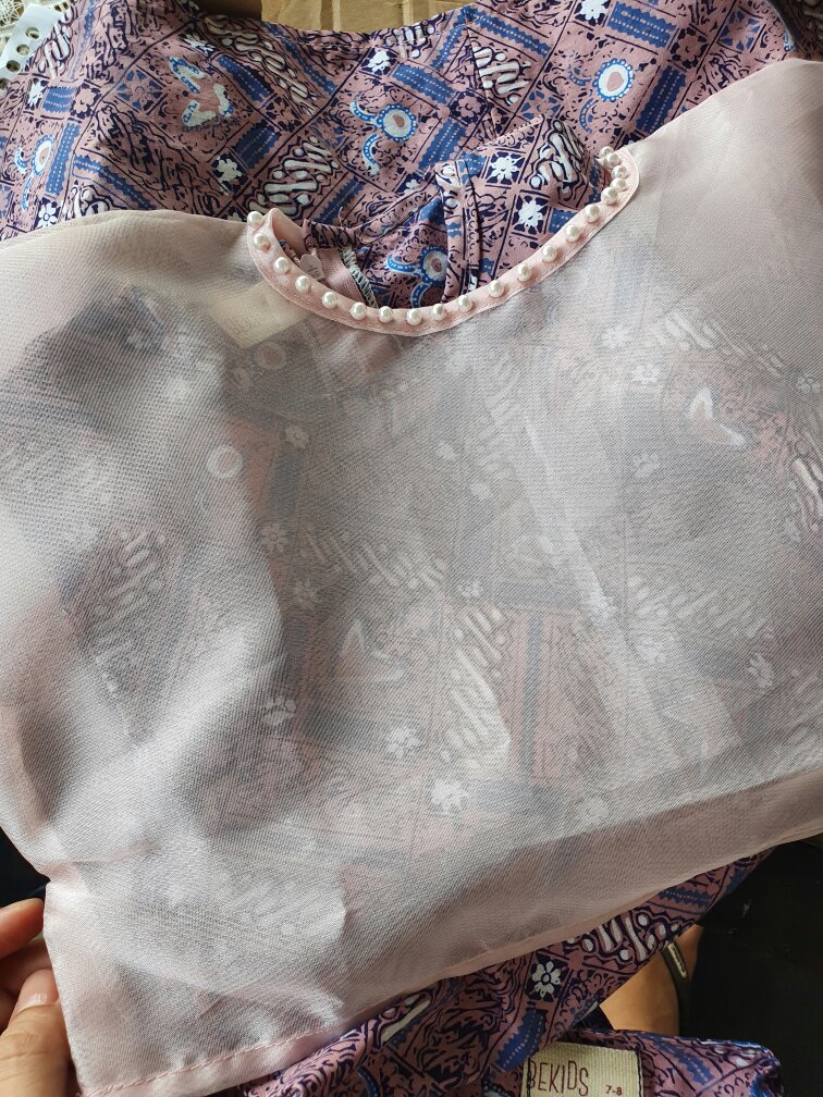 Dress Batik Anak Glazy