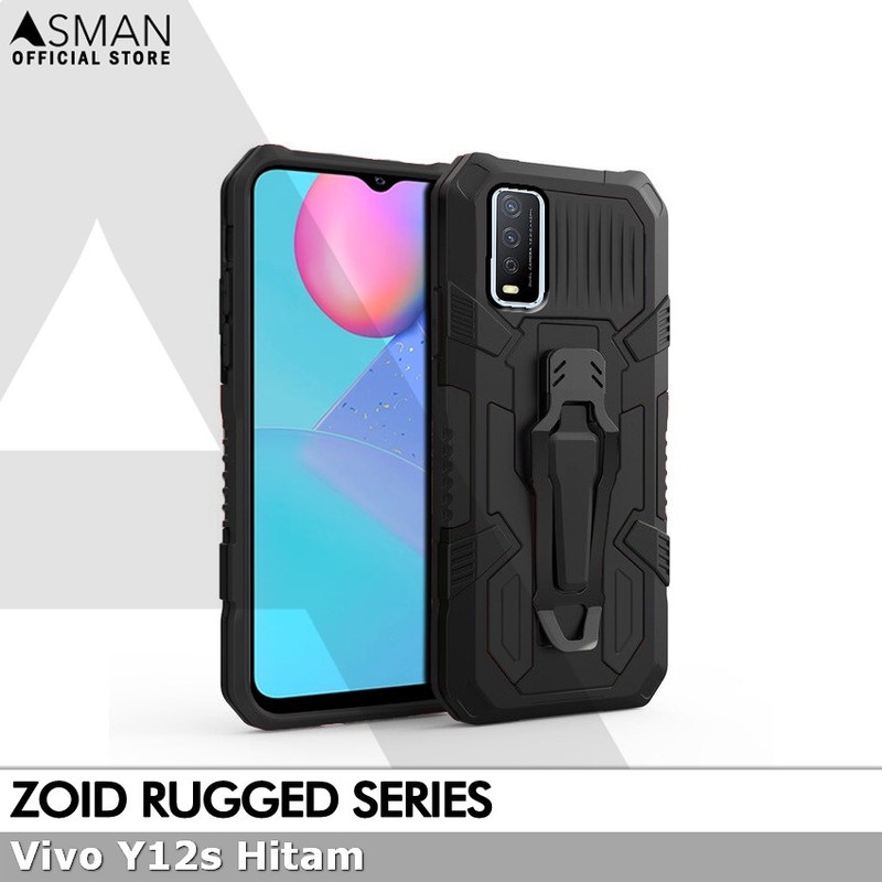 Asman Case Vivo Y21s Zoid Ruged Armor Premium