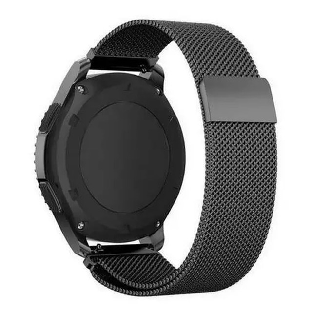 Strap Stainless steel Magnet Jam 22mm Milanese tali jam Samsung gear S3 galaxy watch moto 360 46mm