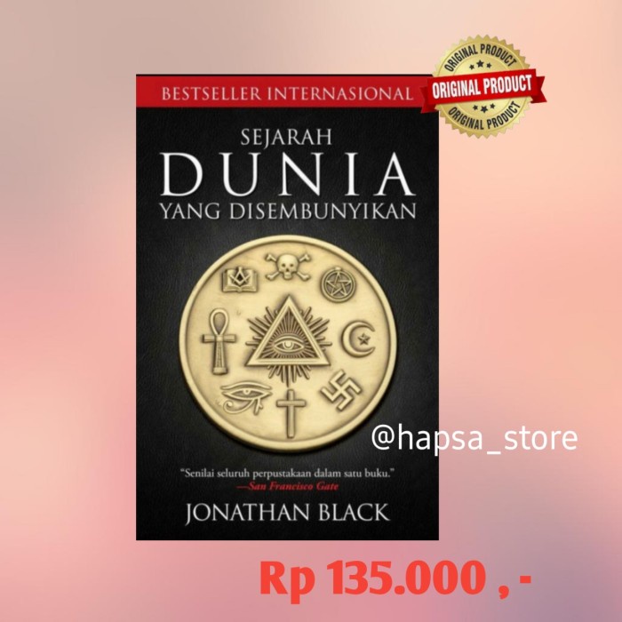 

MUST HAVE!! BUKU SEJARAH DUNIA YANG DISEMBUNYIKAN JONATHAN BLACK TERLARIS