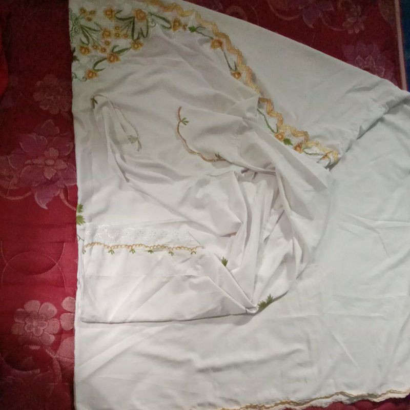 preloved mukena bordir terusan