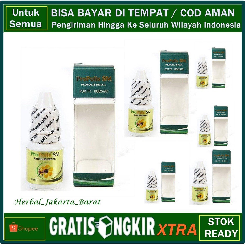 Propolis SM Brazil - Obat Untuk Biduran, Obat Biduran Parah, Obat Bentol - Bentol Biduran, Kaligata