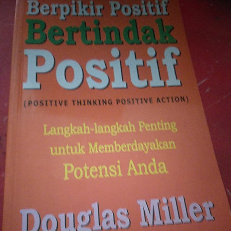 buku berpikir positif bertindak positif