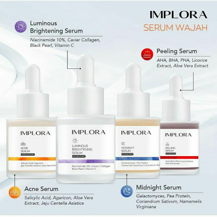 IMPLORA SERUM WAJAH /IMPLORA FACE SERUM