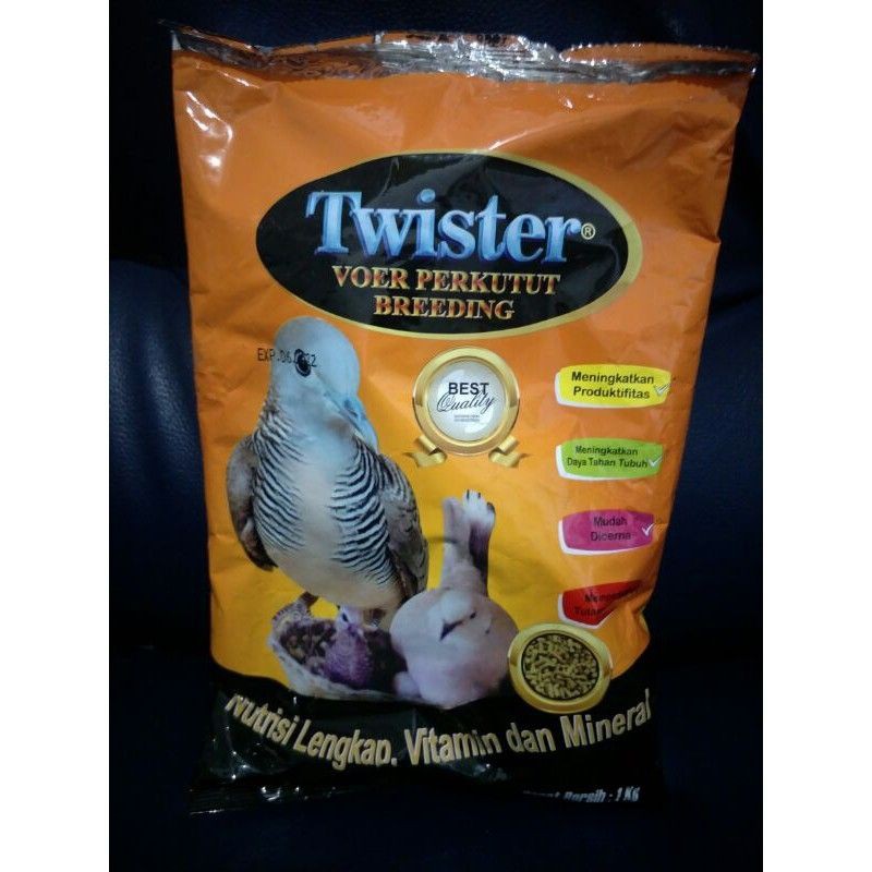 Twister Perkutut Breeding 1kg
