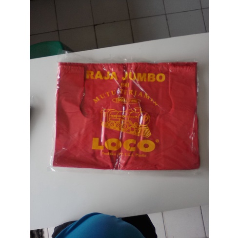 LJ-Kantong Plastik Loco Ukuran 50 - MERAH