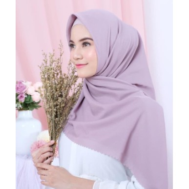 Bella Square Laser Jilbab Segi Empat Polycooton Premium 110 x 110 CM