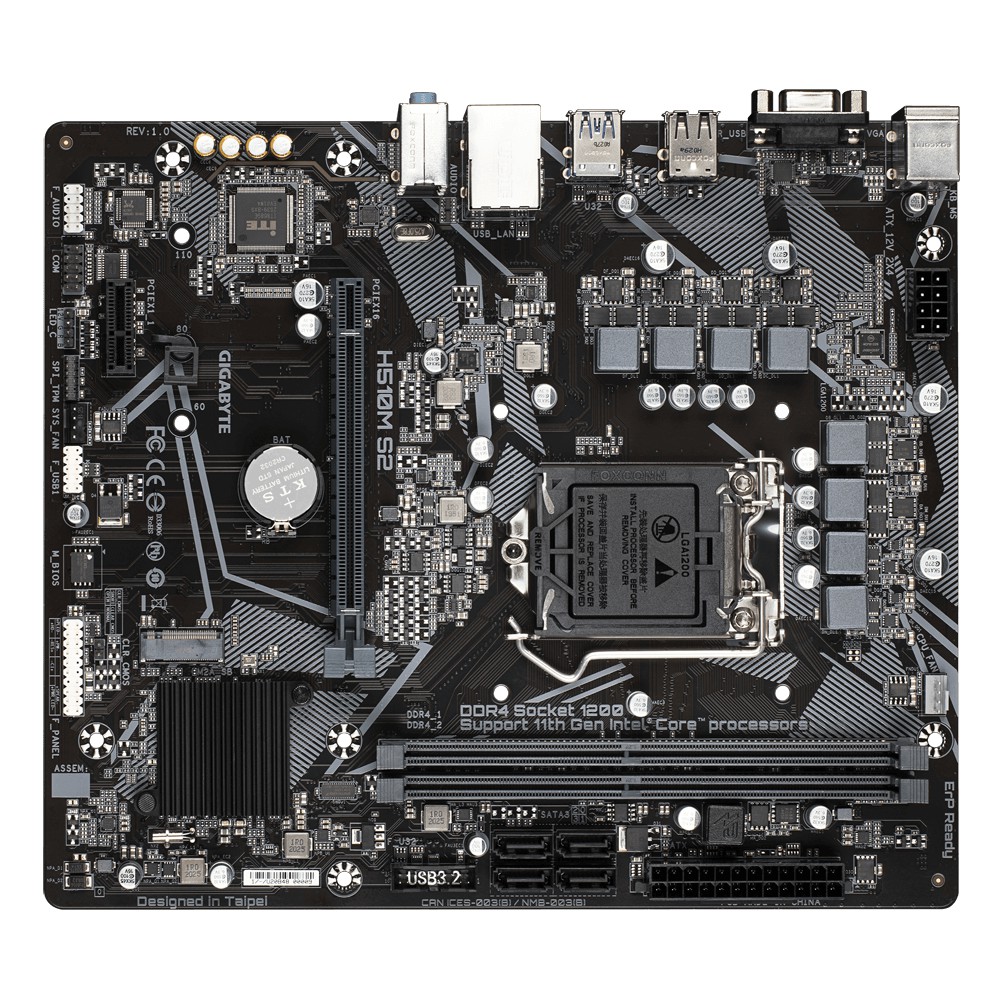 GIGABYTE H510M S2 - LGA 1200 DDR4 MOTHERBOARD MAINBOARD INTEL GEN 11