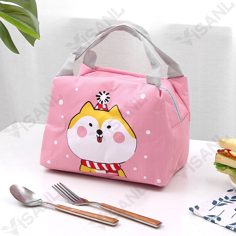 Tas Bekal Karakter/Iconic Insulated Lunch Bag Cooler Kartun Tempat Penyimpanan Bekal Murah