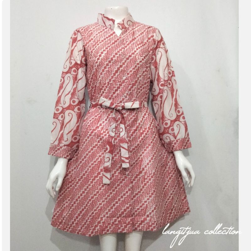 DRESS BATIK SEKAR KEDATON| TUNIK BATIK BUSUI FRIENDLY