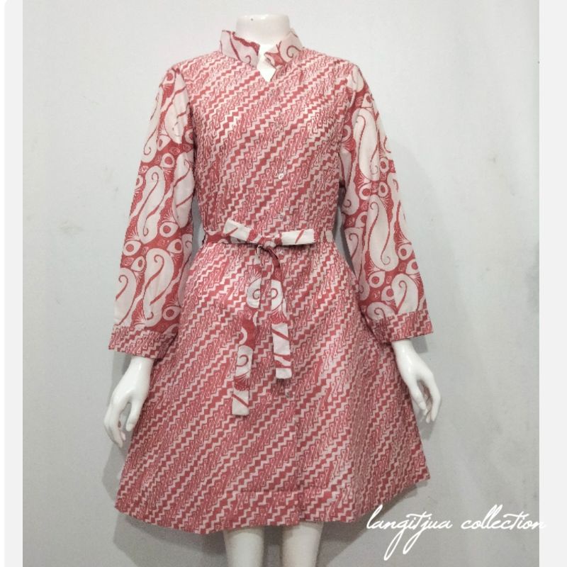 DRESS BATIK SEKAR KEDATON| TUNIK BATIK BUSUI FRIENDLY