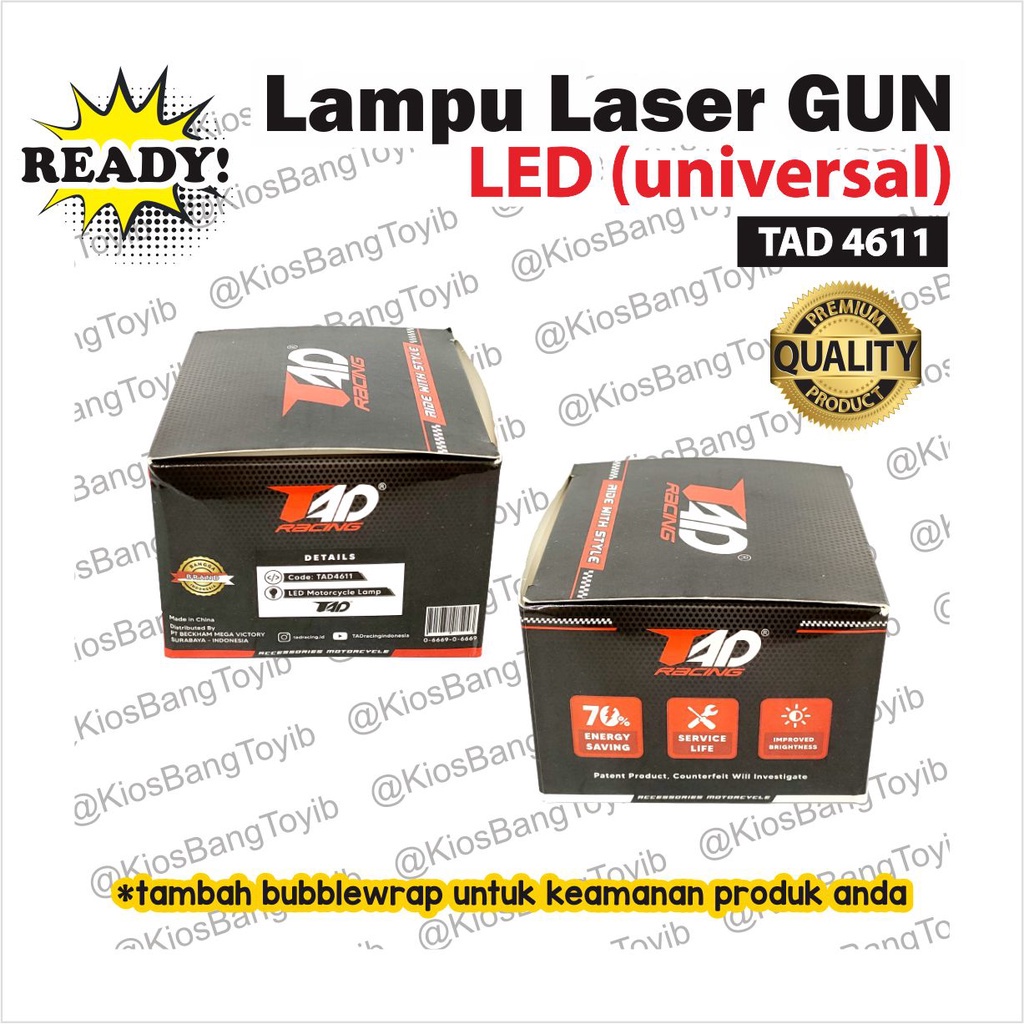 Lampu LED Bar Tembak Sorot Laser Gun Universal (TAD 4611)