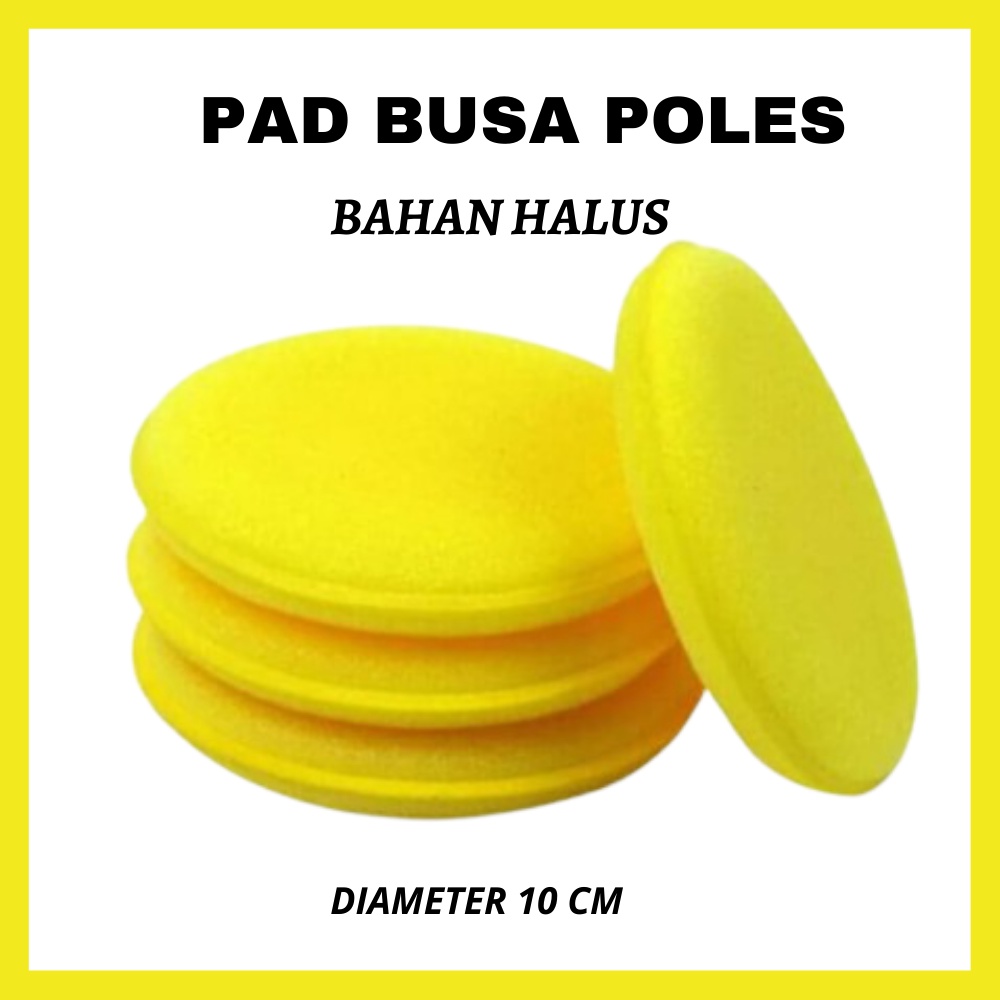 Busa Poles/Pad Busa/Busa Aplikator Poles Ukuran