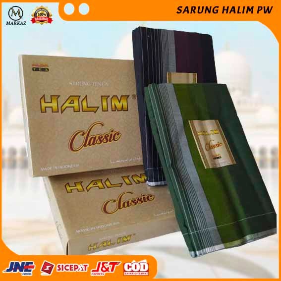 SARUNG CAP HALIM PW WARNA