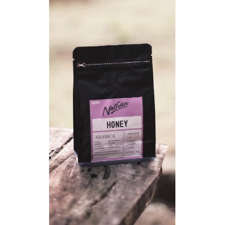 

Kopi Nathan, Arabika Honey proses single origin dari Mt. Kamulyan(kemulan) 150gram
