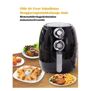 Air Fryer Penggorengan Elektrik Alat Menggoreng Tanpa Minyak