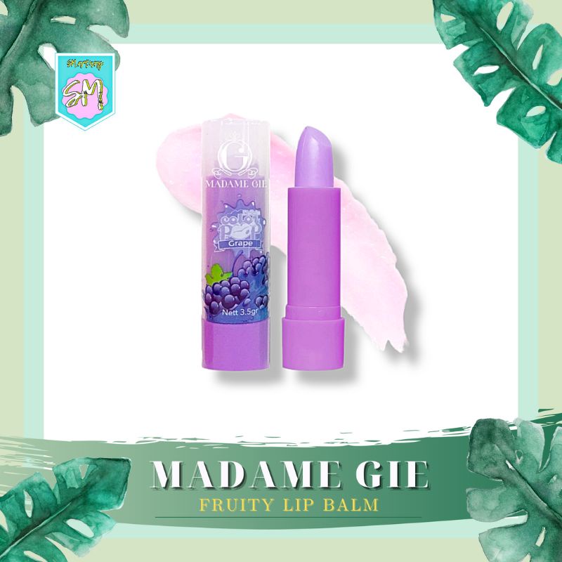 Madame Gie Color Pop Lip Balm Fruity 3.5gr