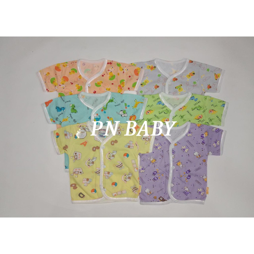 Usagi baju pendek NB warna motif