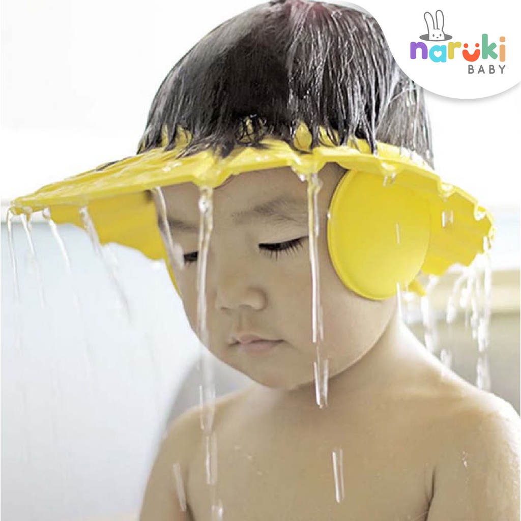 Shampoo Cap Baby Shower Cap Topi Mandi Keramas Bayi