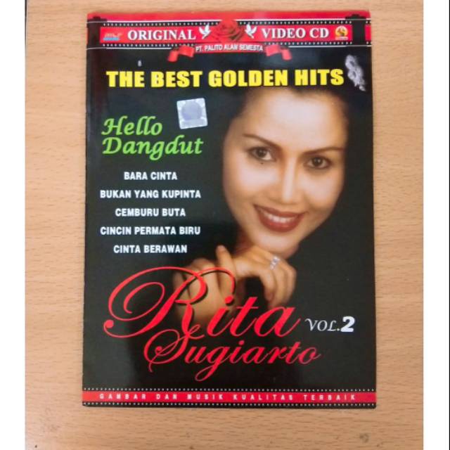 VCD VIDEO ORIGINAL LAGU RITA SUGIARTO DANGDUT KARAOKE