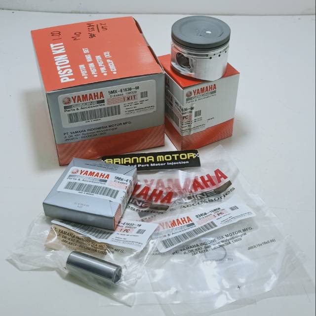 PISTON KIT MIO KARBU 5MX OZ 100 ORIGINAL YAMAHA 5MX E1630 40