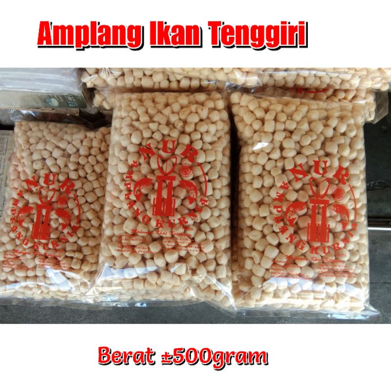 

Amplang Ikan Tenggiri (±500gr) Oleh oleh Khas Pontianak / Amplang Nur / Makanan Khas Ketapang Kalbar / Getas ikan / Getes Ikan / Amplang Kurnia