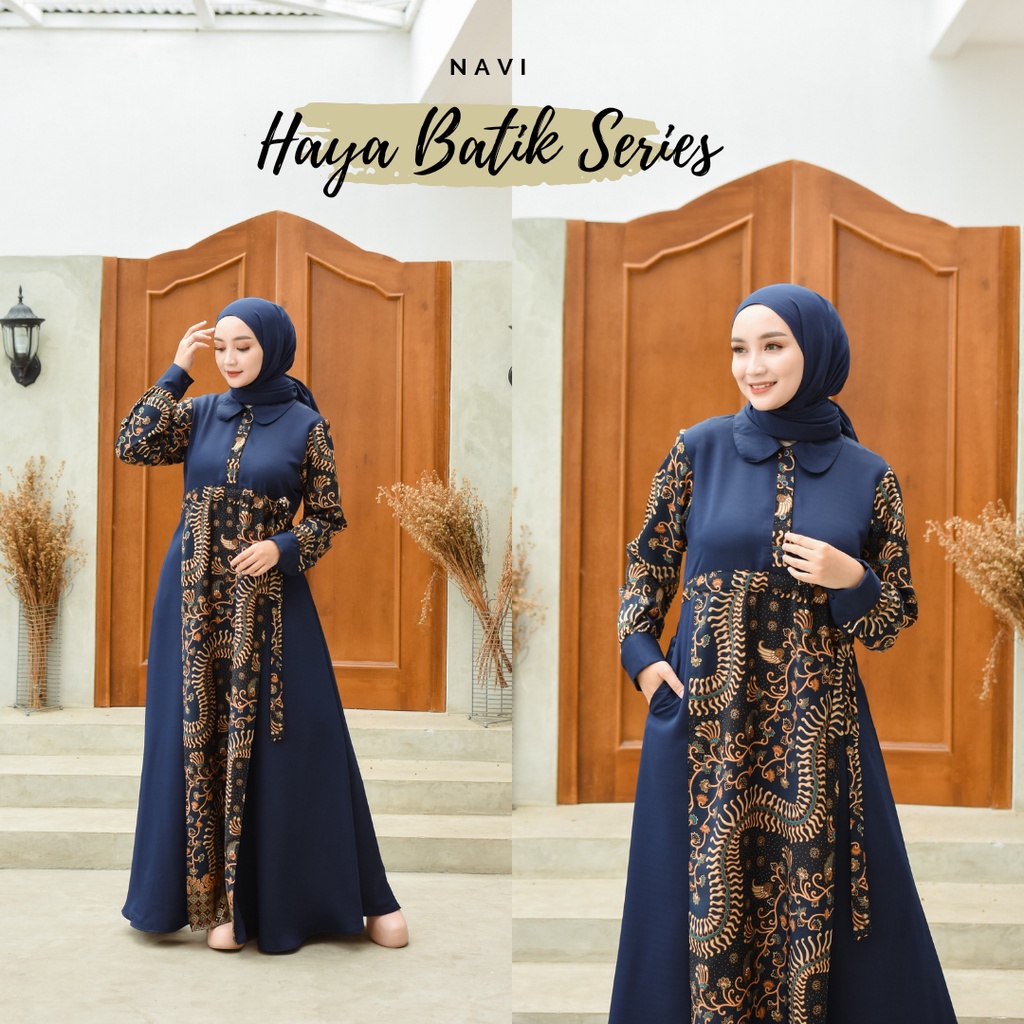 Baju Muslim Haya Batik Series