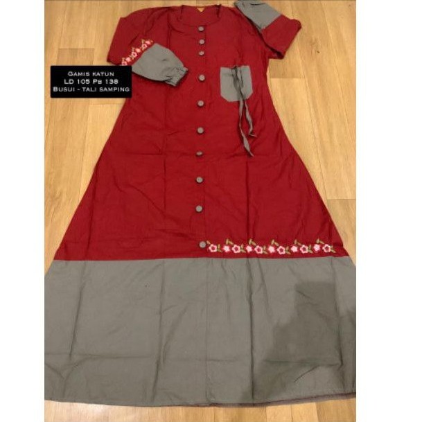 gamis replika dannis/gamis inayah/gamis katun