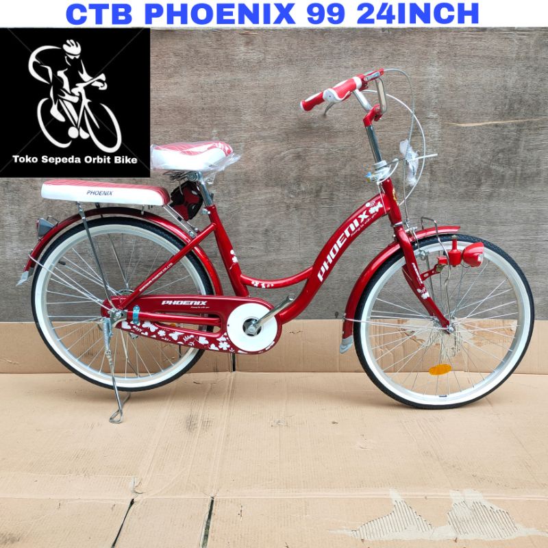 Sepeda Keranjang CTB PHOENIX 99 24Inch 1Sp Hi-ten stell