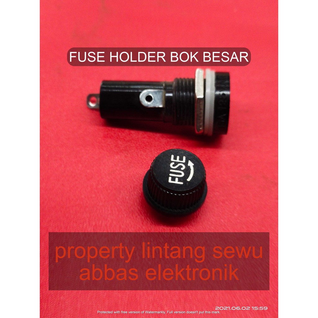 FUSE HODER BESAR TEMPAT SIKRING BOX BOKS