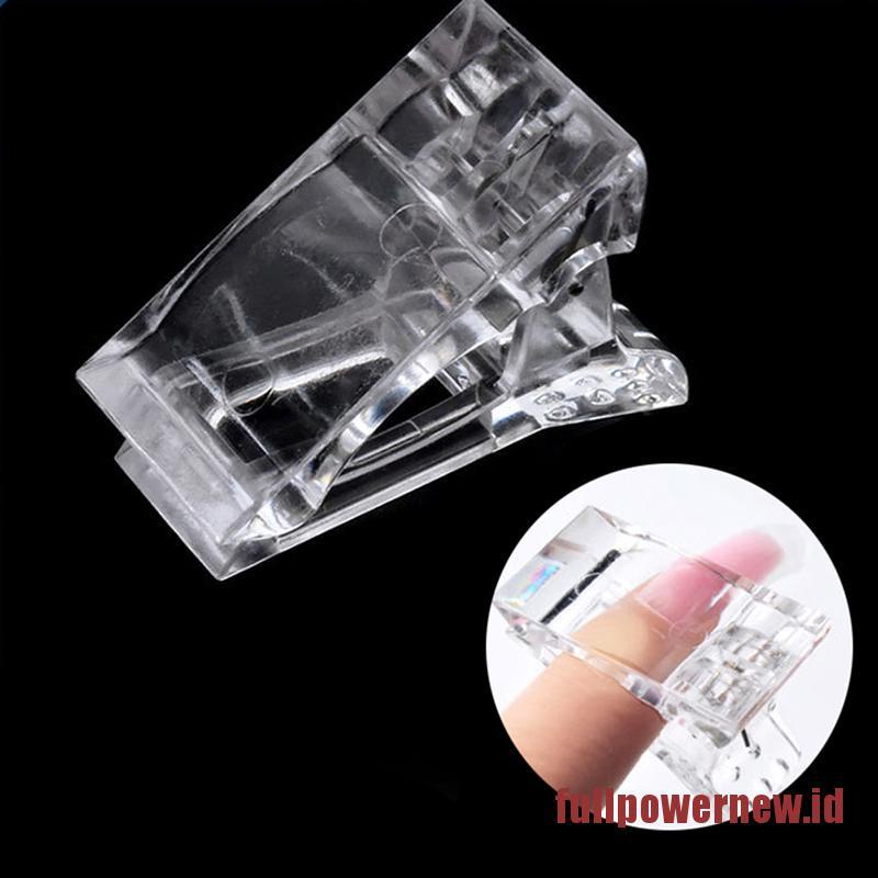 【COD】Nail Clip PVC Nail Fake Finger Extension UV Gel Manicure Art Builder Tool New