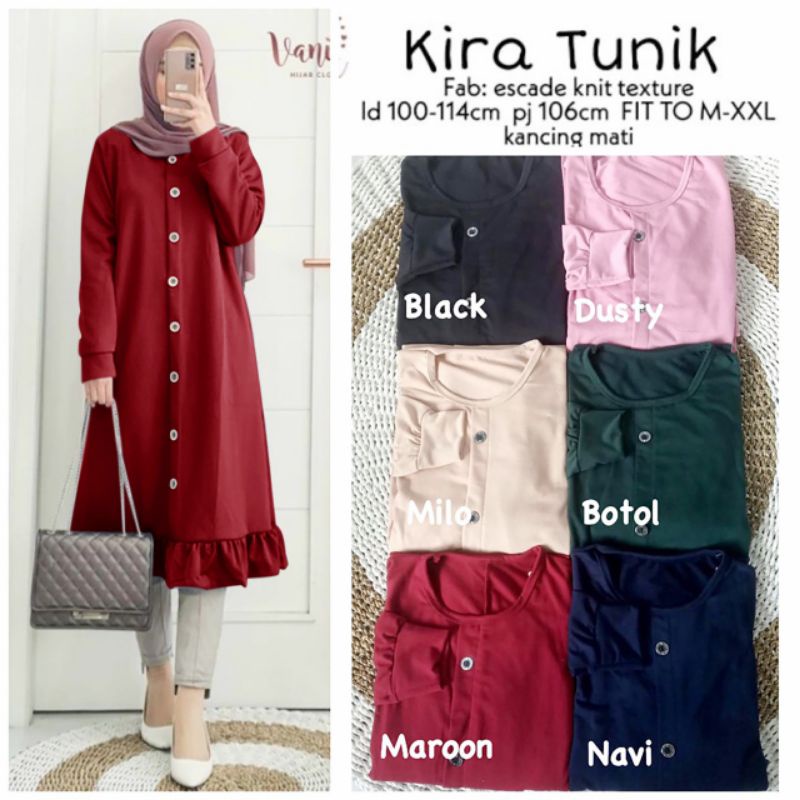 Kira Tunik - Tunik Babyterry Import LD 105 / R.9 -  261-6056