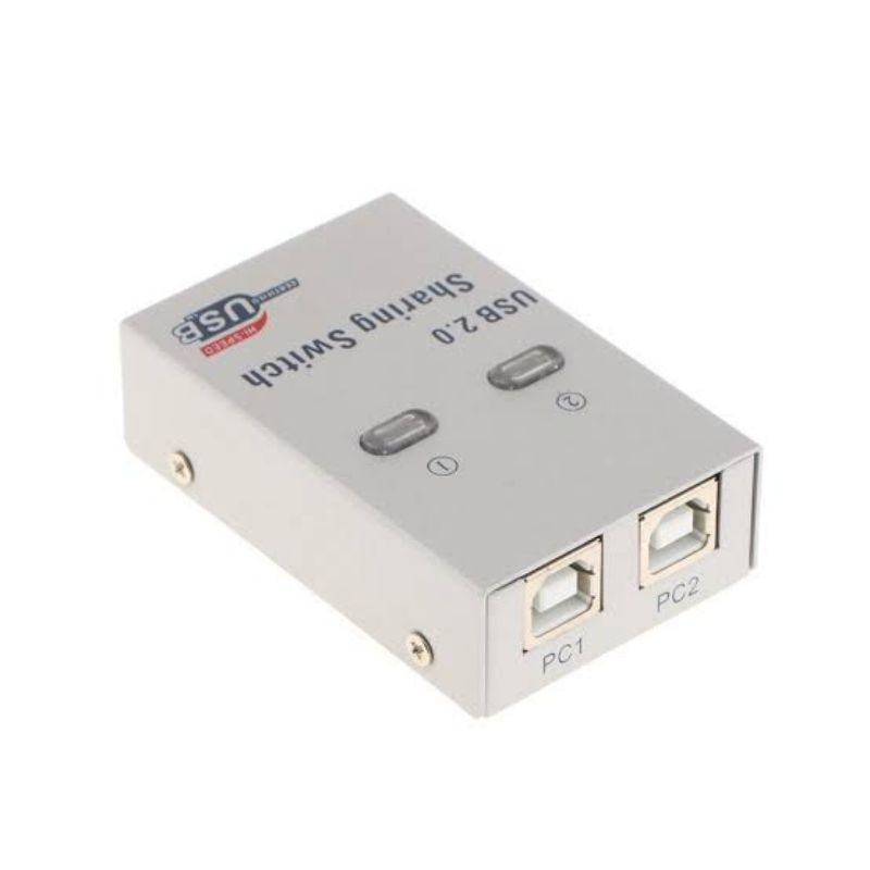 [Murah]Auto Switch Printer 2 Port Usb Sharing Switcher 1-2