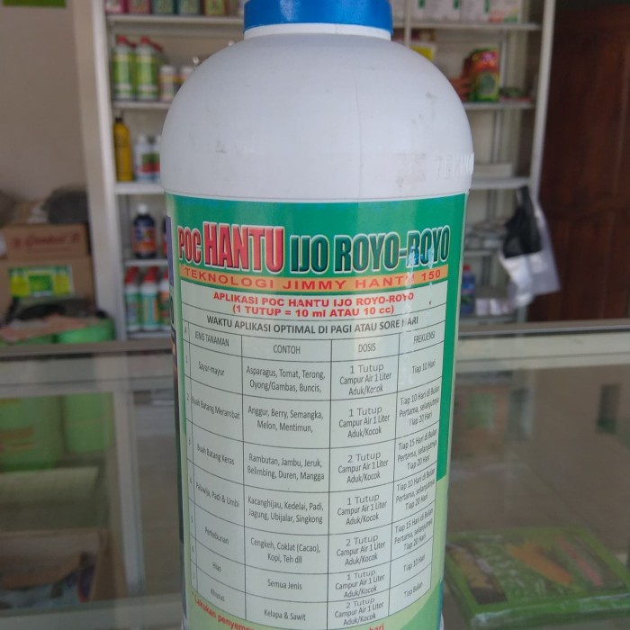POC Jimmy Hantu Pupuk Organik Cair 1 Liter ready stock