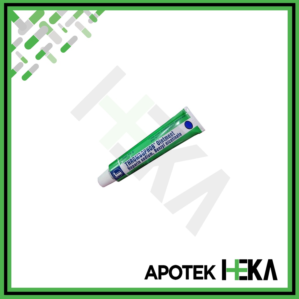 Thrombophob Ointment 15 g - Salep Untuk Memar Pembekuan Darah (SEMARANG)