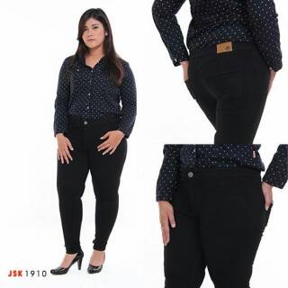 Big Size JUMBO  Celana  Jeans  Cewek Wanita  HW Highwaist 