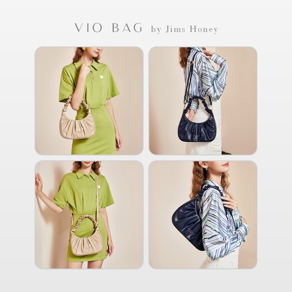 Jims Honey Vio Bag Tas Selempang Wanita Korea Fashion Import Sling Bag