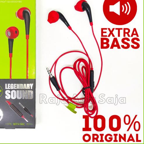 HEADSET ORAIMO E21 FULL BASS - Hedset Heatset Henset Hetset Earphone - Putih