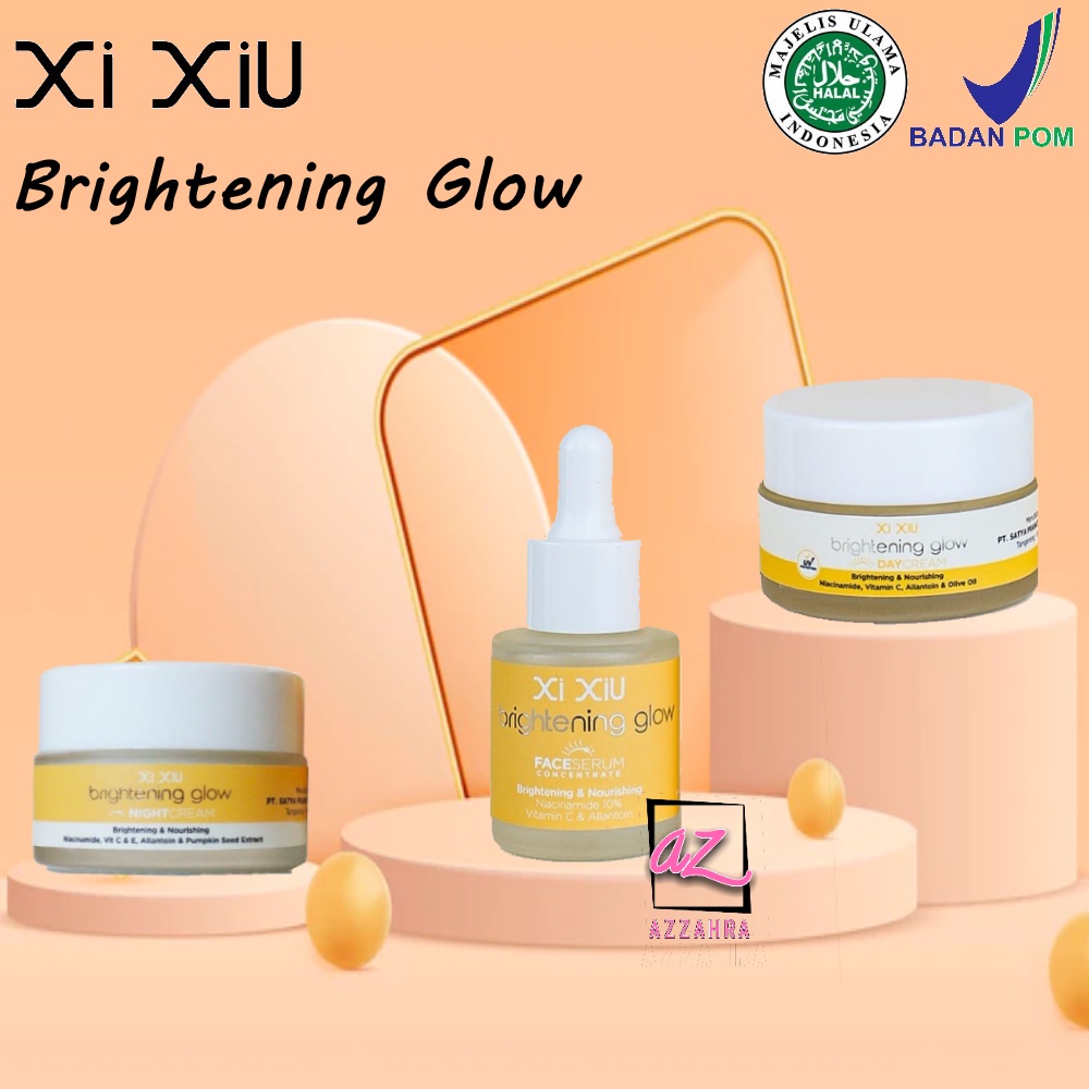 XI XIU Brightening Glow Day Cream / Night Cream / Face Serum BPOM